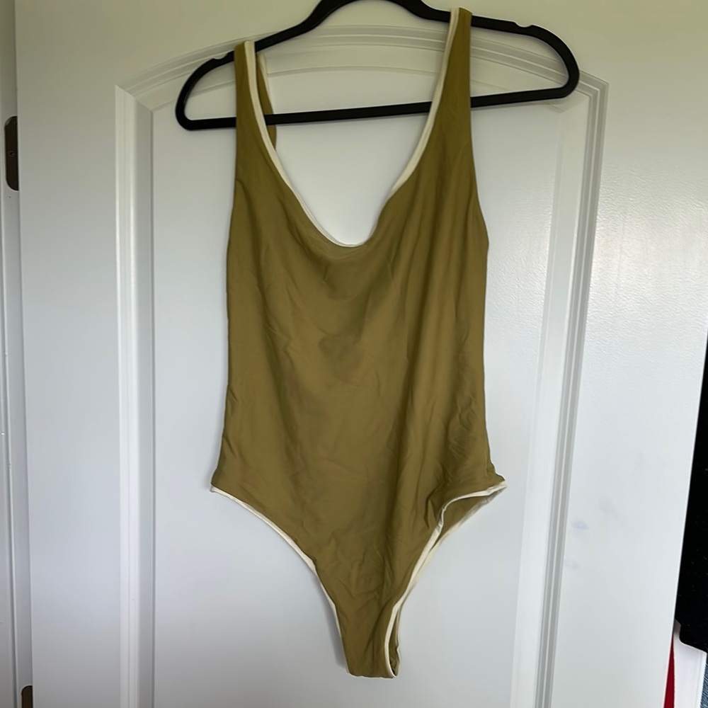 Mikoh Olive One Piece Swimsuit